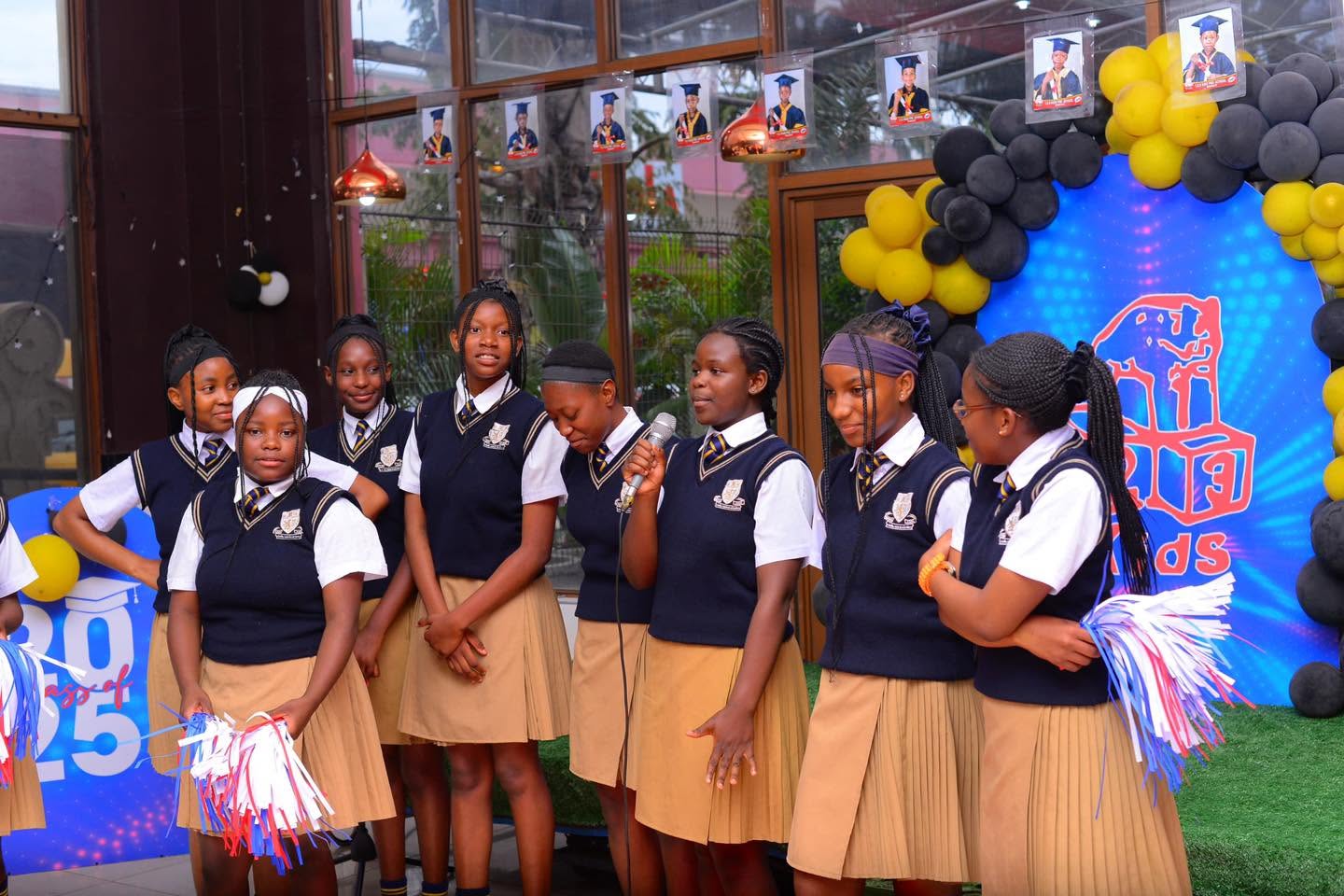 Learners celebrating together